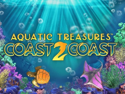 Aquatic Treasures Coast 2 Coast: Must Win Jackpots